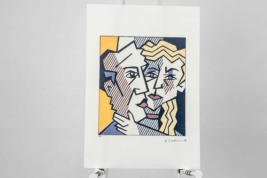 Lithographie nach Roy Lichtenstein, limitierte Auflage